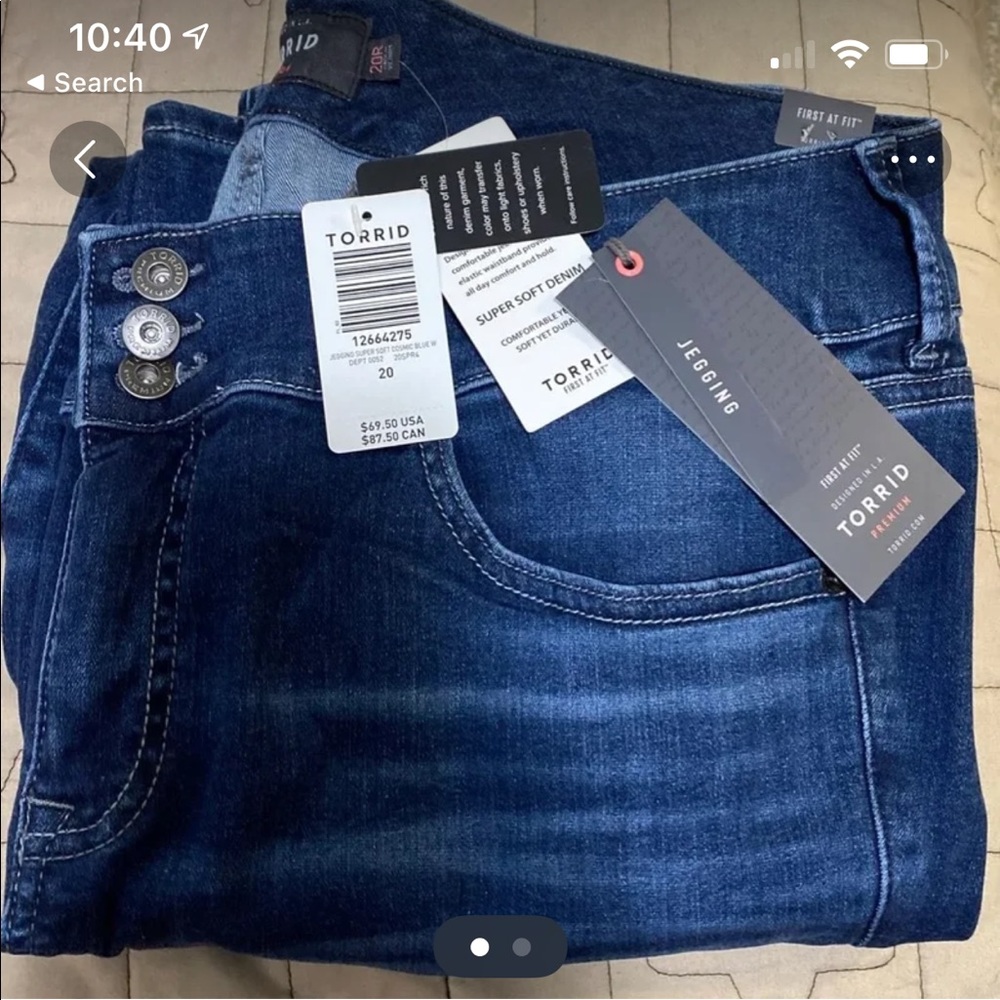 Torrid NWT and like new jeans/jegging bundle!